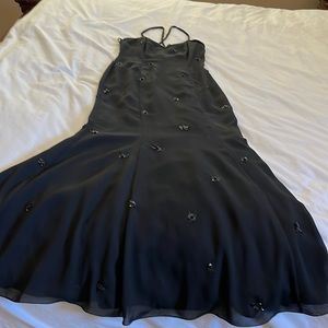 Black evening dress